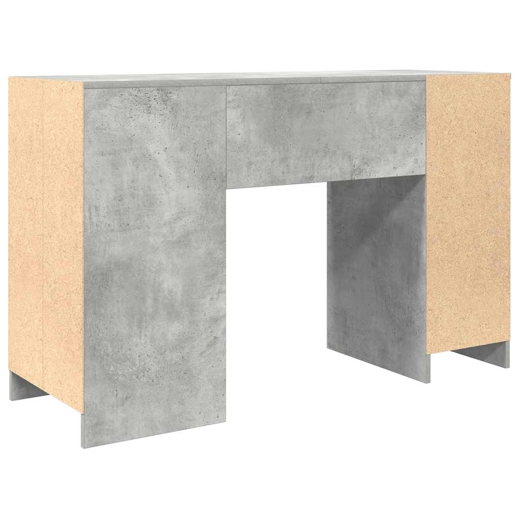 vidaXL Schreibtisch Betongrau 120x42x76 cm Holzwerkstoff