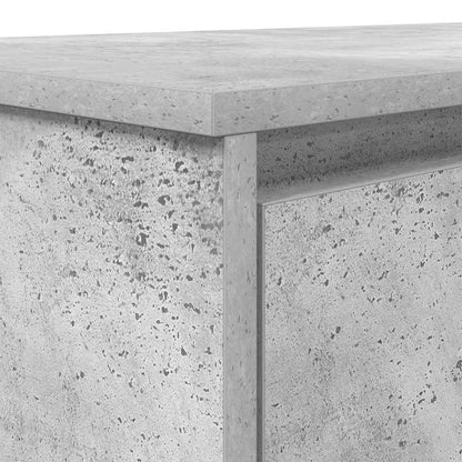 vidaXL Schreibtisch Betongrau 120x42x76 cm Holzwerkstoff