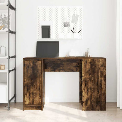 vidaXL Schreibtisch Räuchereiche 120x42x76 cm Holzwerkstoff