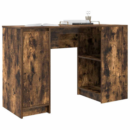 vidaXL Schreibtisch Räuchereiche 120x42x76 cm Holzwerkstoff
