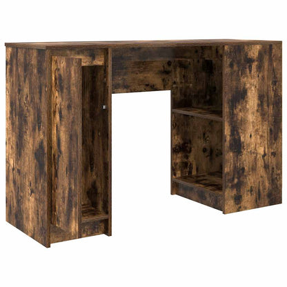 vidaXL Schreibtisch Räuchereiche 120x42x76 cm Holzwerkstoff