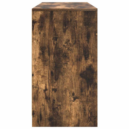 vidaXL Schreibtisch Räuchereiche 120x42x76 cm Holzwerkstoff