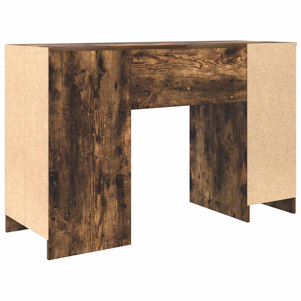 vidaXL Schreibtisch Räuchereiche 120x42x76 cm Holzwerkstoff