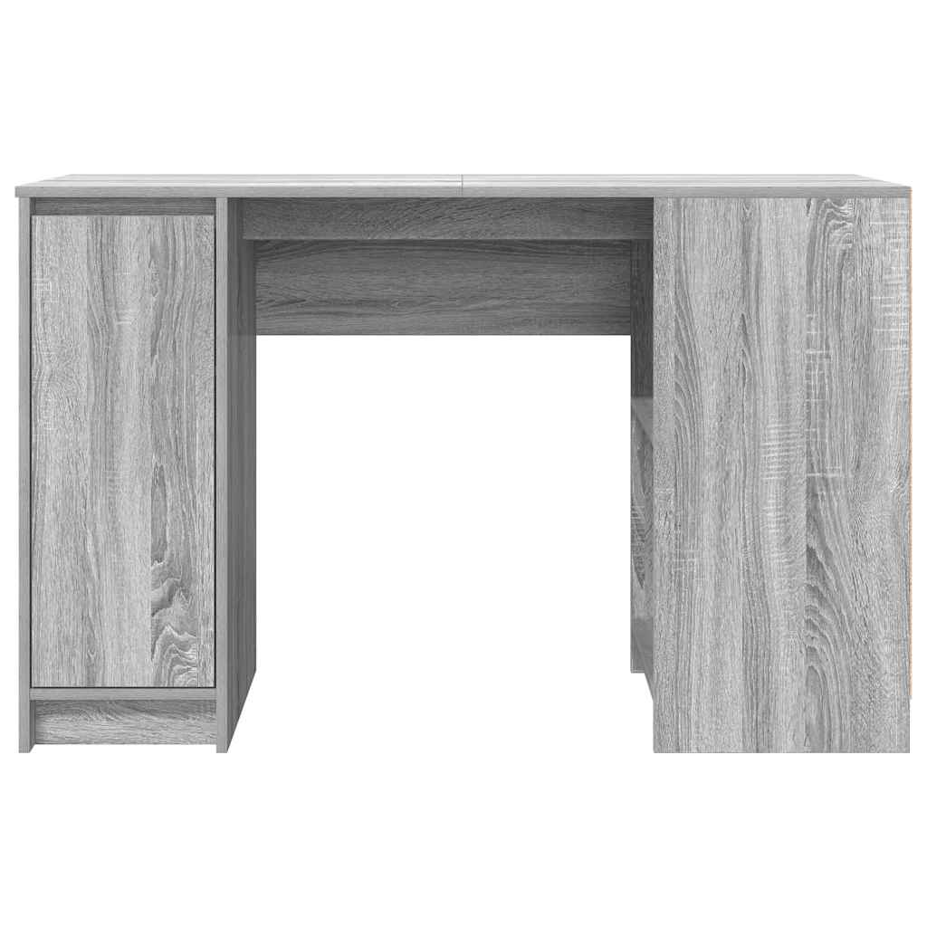 vidaXL Schreibtisch Grau Sonoma 120x42x76 cm Holzwerkstoff