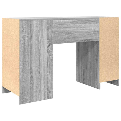 vidaXL Schreibtisch Grau Sonoma 120x42x76 cm Holzwerkstoff
