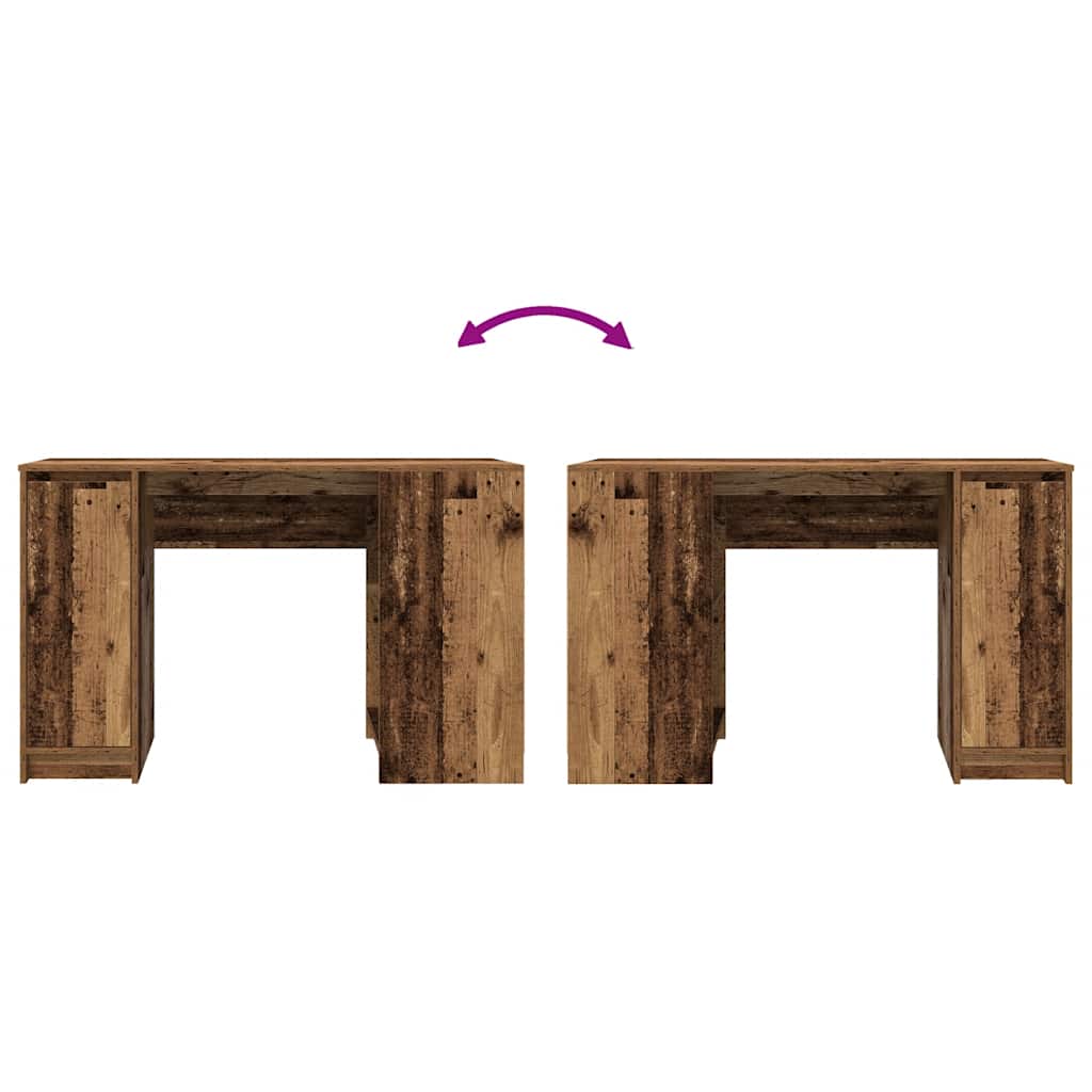 vidaXL Schreibtisch Altholz-Optik 120x42x76 cm Holzwerkstoff