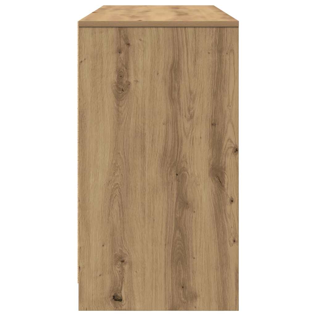 vidaXL Schreibtisch Artisan-Eiche 120x42x76 cm Holzwerkstoff