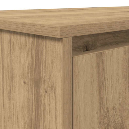 vidaXL Schreibtisch Artisan-Eiche 120x42x76 cm Holzwerkstoff