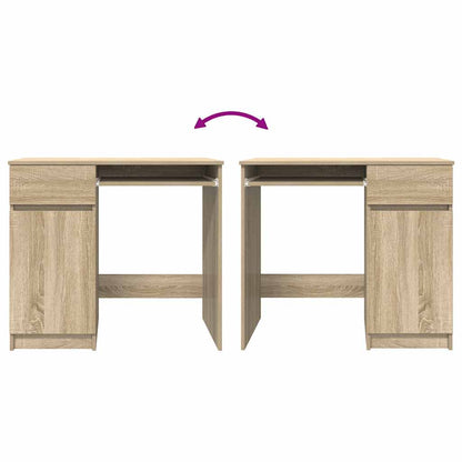 vidaXL Schreibtisch Sonoma-Eiche 86x49x76 cm Holzwerkstoff