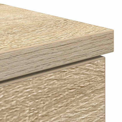 vidaXL Schreibtisch Sonoma-Eiche 86x49x76 cm Holzwerkstoff