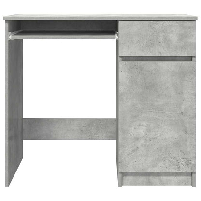 vidaXL Schreibtisch Betongrau 86x49x76 cm Holzwerkstoff