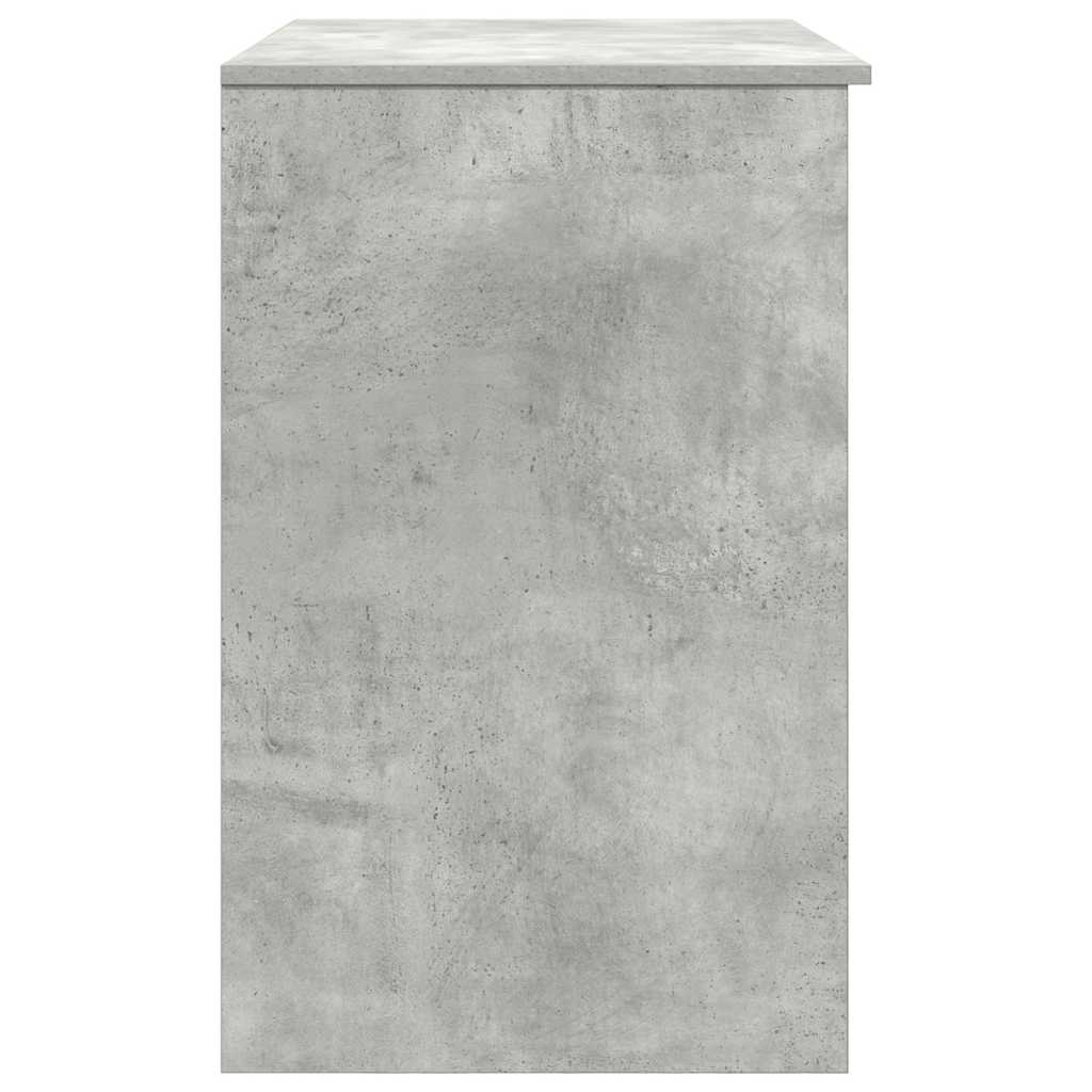 vidaXL Schreibtisch Betongrau 86x49x76 cm Holzwerkstoff