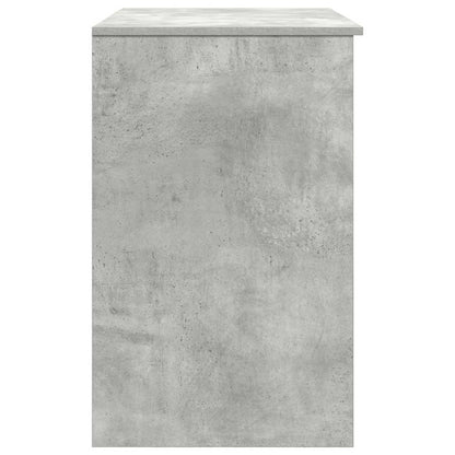 vidaXL Schreibtisch Betongrau 86x49x76 cm Holzwerkstoff