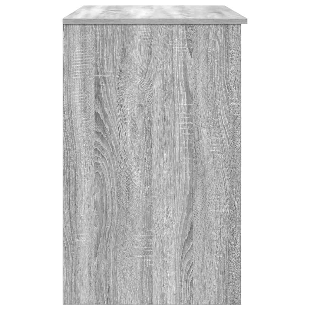 vidaXL Schreibtisch Grau Sonoma 86x49x76 cm Holzwerkstoff