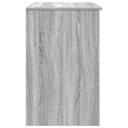 vidaXL Schreibtisch Grau Sonoma 86x49x76 cm Holzwerkstoff
