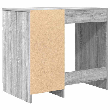 vidaXL Schreibtisch Grau Sonoma 86x49x76 cm Holzwerkstoff