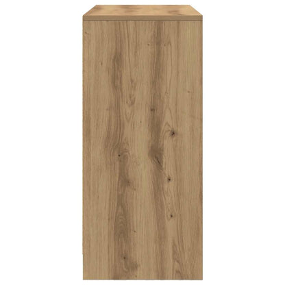 vidaXL Sideboard mit Schubladen und Türen Artisan-Eiche 70,5x34x74,5cm