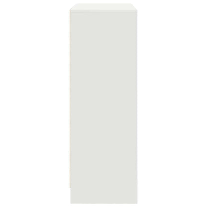 Sideboard mit Schubladen und Türen Weiß 73x31x90 cm