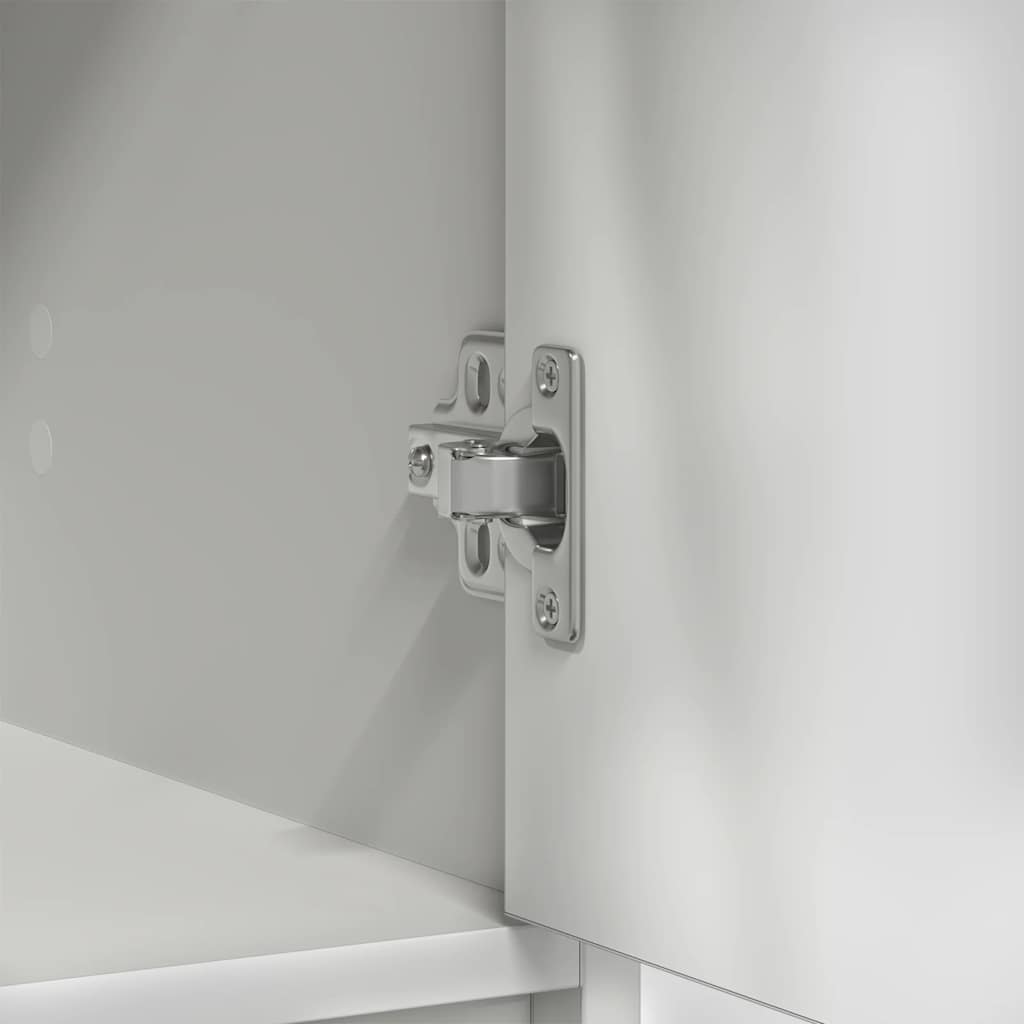 Sideboard mit Schubladen und Türen Weiß 73x31x90 cm