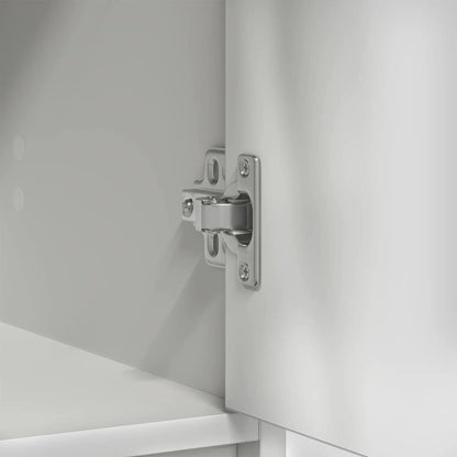 Sideboard mit Schubladen und Türen Weiß 73x31x90 cm