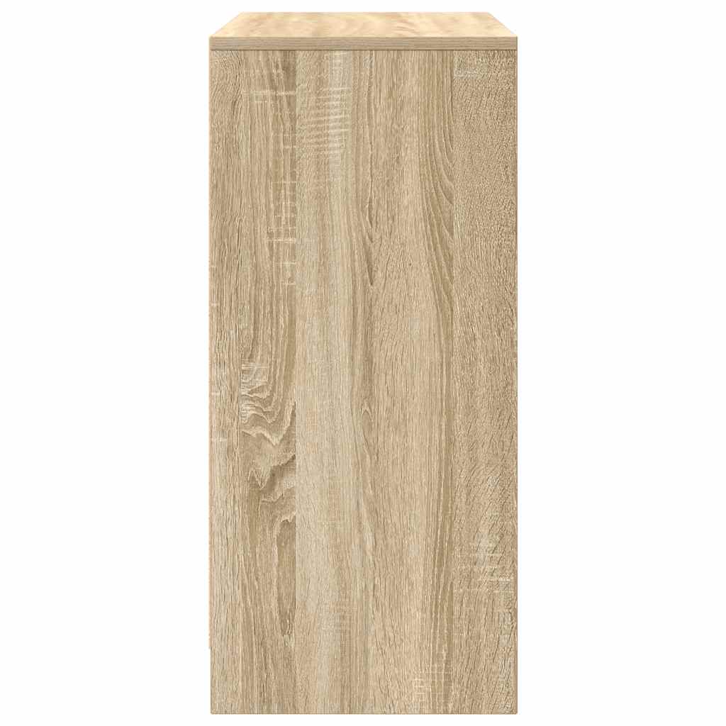 Schuhschrank Sonoma-Eiche 57x34x76 cm Holzwerkstoff