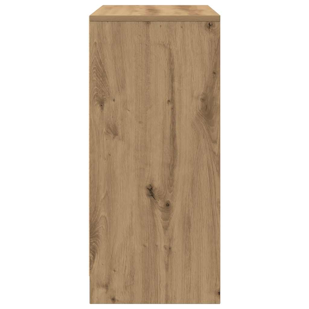 Schuhschrank Artisan-Eiche 57x34x76 cm Holzwerkstoff
