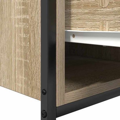 vidaXL Waschbeckenunterschrank mit Schubladen Sonoma-Eiche