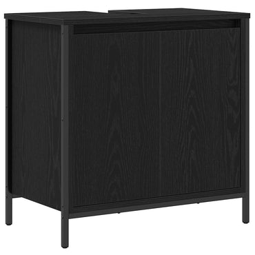 Meuble bas lavabo vidaXL Noir 60x34,5x60 cm