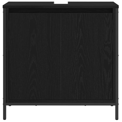 Meuble bas lavabo vidaXL Noir 60x34,5x60 cm