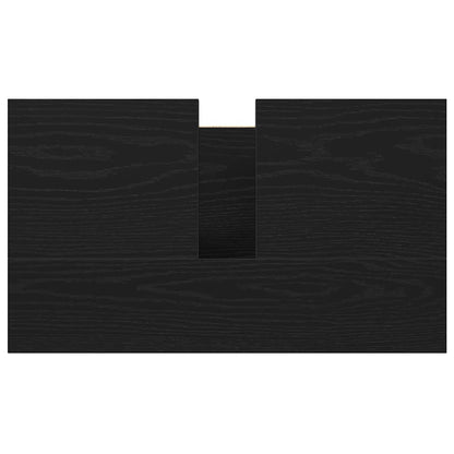 Meuble bas lavabo vidaXL Noir 60x34,5x60 cm
