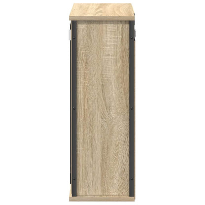 vidaXL Armoire murale de salle de bain avec miroir Chêne Sonoma 50x21x60 cm