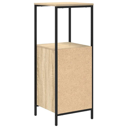 vidaXL Badschrank mit Regalen Sonoma-Eiche 36x35x95 cm
