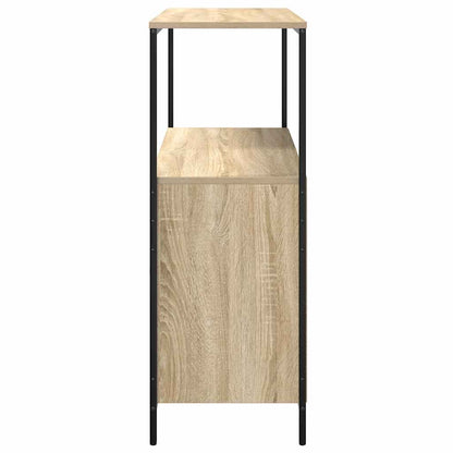 vidaXL Badschrank mit Regalen Sonoma-Eiche 76,5x35x95 cm
