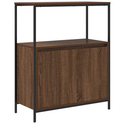 vidaXL Meuble de salle de bain avec étagères Aspect chêne marron 76,5x35x95 cm