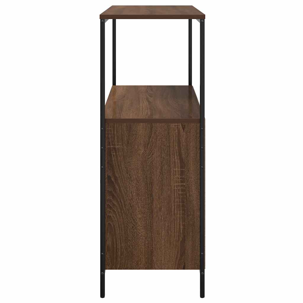 vidaXL Meuble de salle de bain avec étagères Aspect chêne marron 76,5x35x95 cm