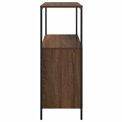 vidaXL Meuble de salle de bain avec étagères Aspect chêne marron 76,5x35x95 cm
