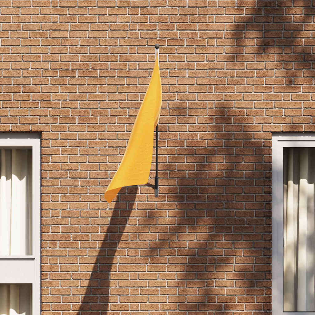 Fahnen Pole Holde Schwarz 15 x 3 x 0,35 cm Stahl