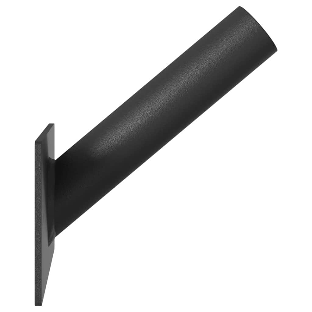 Fahnen Pole Holde Schwarz 13 x 6 x 0,2 cm Stahl