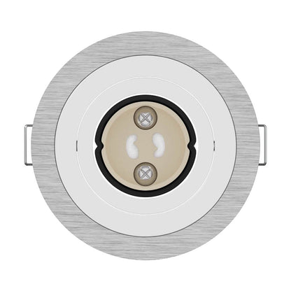 Spotlight Silber 9 x 9 x 2 cm Aluminium