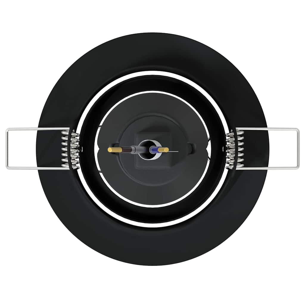 Spotlight 6 pcs Schwarz 9 x 9 x 2,5 cm Metall