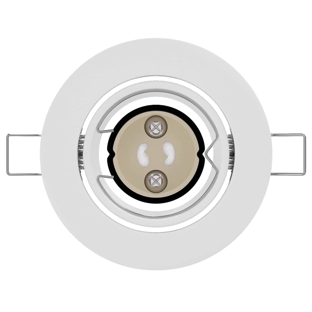 Spotlight 12 pcs Weiß 9 x 9 x 2,5 cm Metall