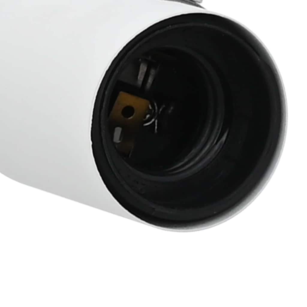 Deckenstrahler mit Strahlern Weiß 6,5 x 6 x 11,5 cm Metall