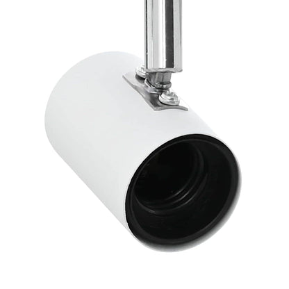 Deckenstrahler mit Strahlern Weiß 38 x 6,5 x 11,5 cm Metall