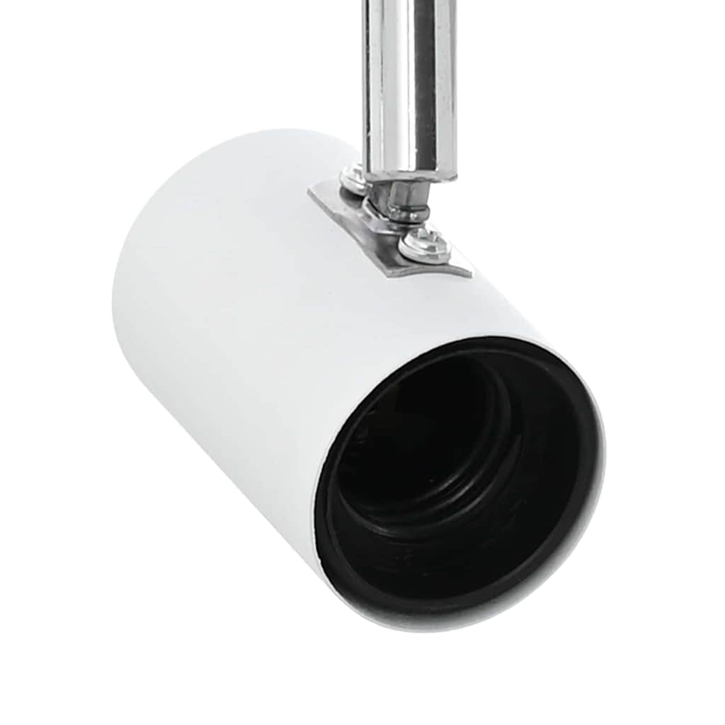 Deckenstrahler mit Strahlern Weiß 26,5 x 26 x 11,5 cm Metall