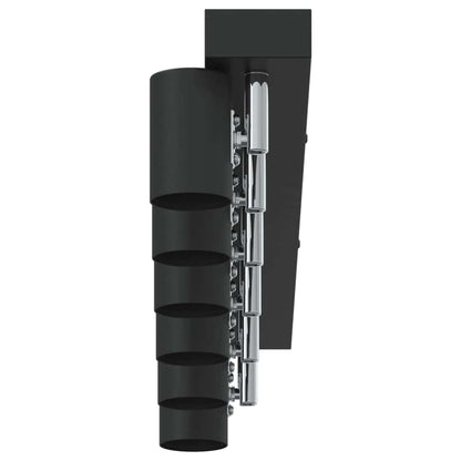 Deckenstrahler mit Strahlern Schwarz 73 x 6,5 x 11,5 cm Metall