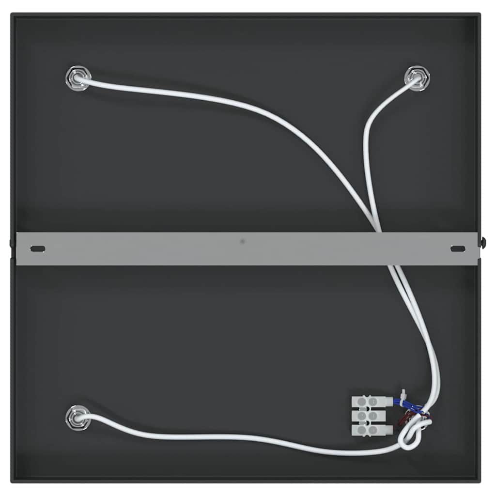 Deckenstrahler mit Strahlern Schwarz 26 x 26 x 16 cm Metall