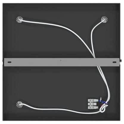 Deckenstrahler mit Strahlern Schwarz 26 x 26 x 16 cm Metall