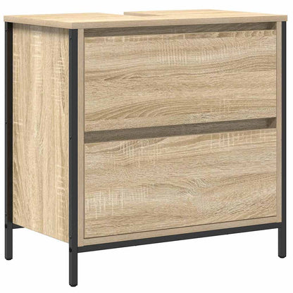 vidaXL Ensemble de meubles de salle de bain 5 pièces Beige 76,5 x 35 x 95 cm Bois d'ingénierie