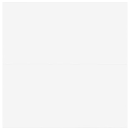 Couchtisch mit Schubladen Weiß 70,5x70x40 cm