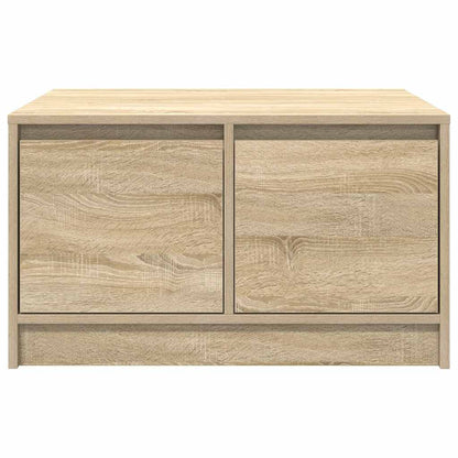 vidaXL Table basse avec tiroirs chêne sonoma 70,5x70x40 cm